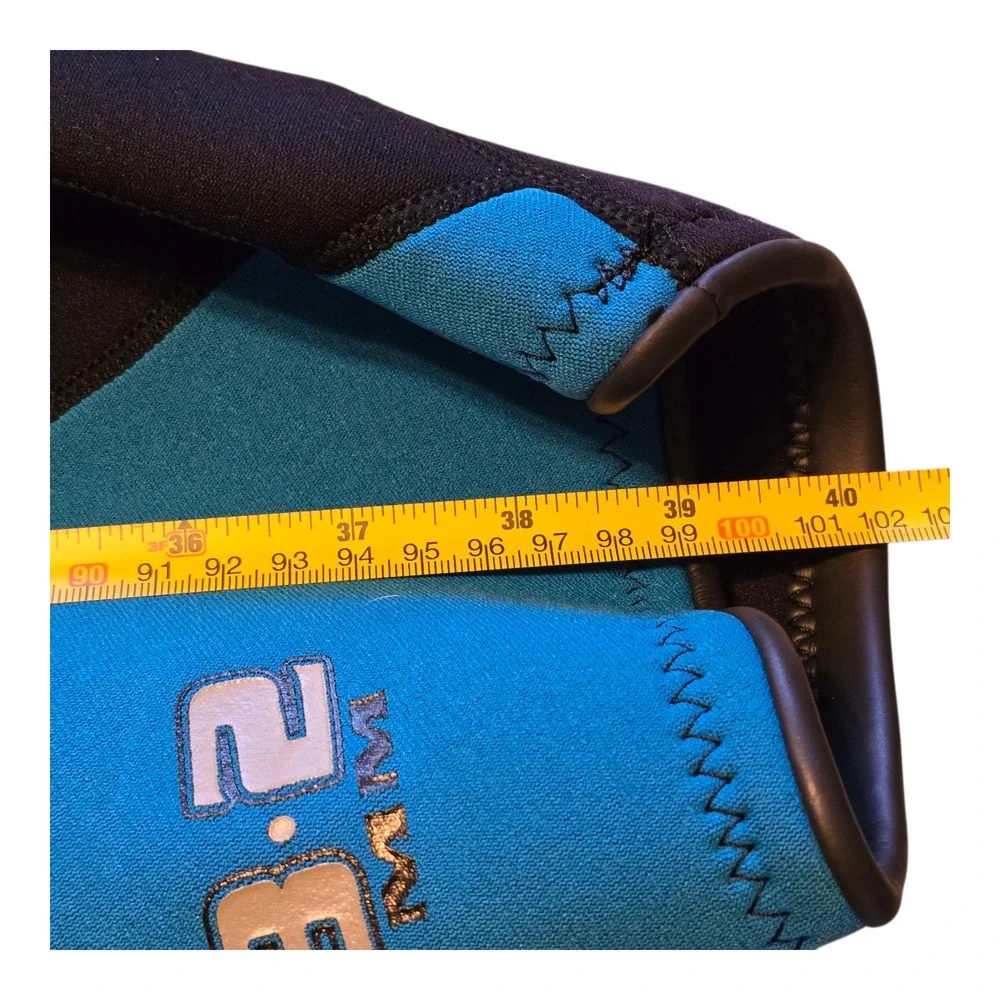 Body Glove Shorty Wetsuit Mens Size M/L Black Blue Neoprene 3/2mm - Picture 15 of 16